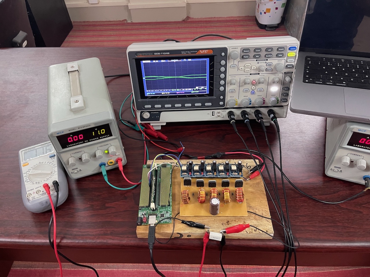 Interleaved Boost Converter Setup 